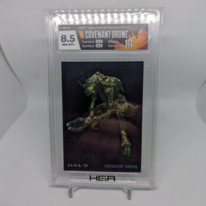 TOPPS HALO 2007 Embossed Foil Card Covenant Drone #7/10 VERY RARE HGA GRADED
